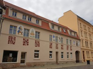 Sanierung Wohn-/Geschäftshaus, Vor dem Wassertor 19/20 in Aschersleben (denkmalgeschützt)