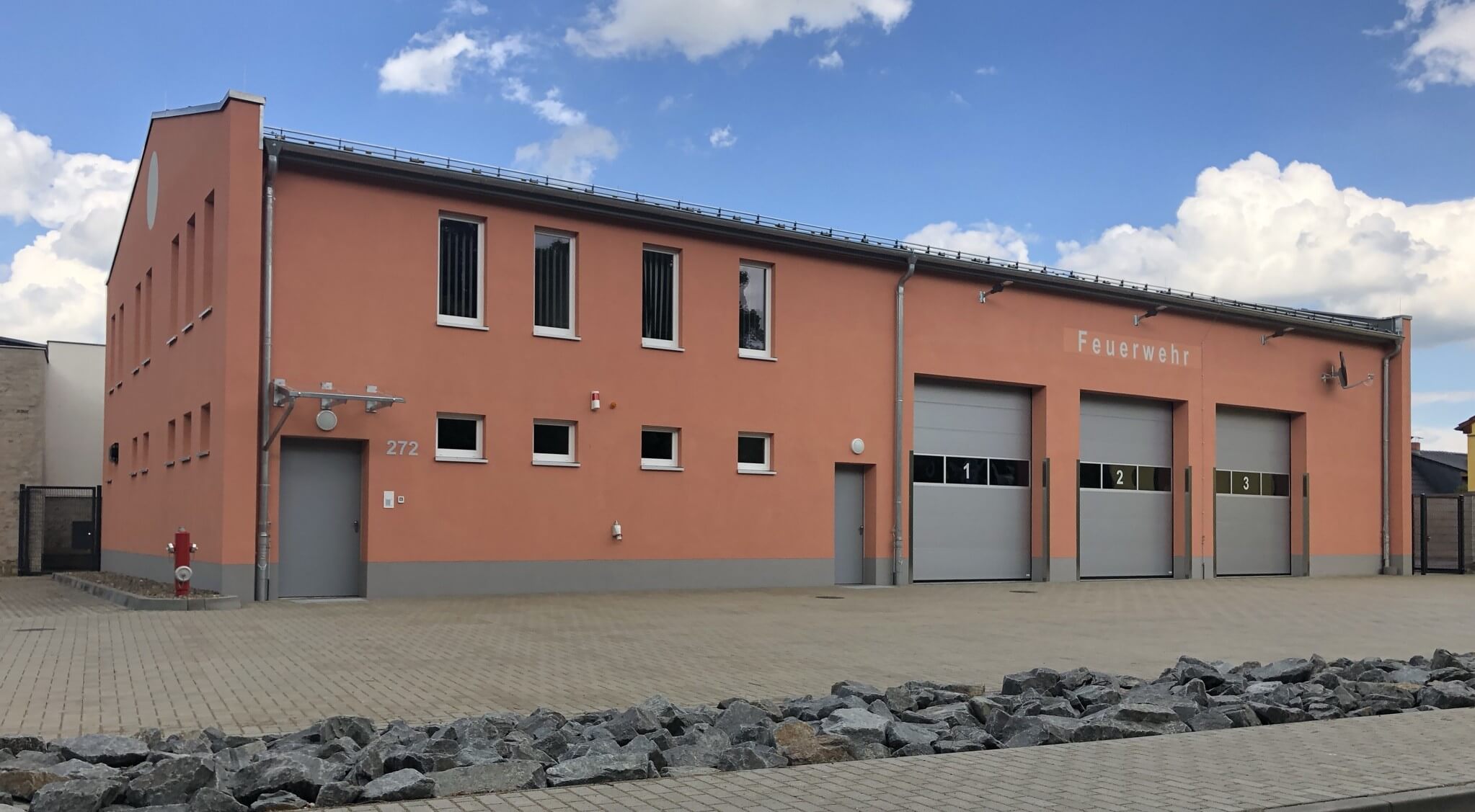 Neubau Feuerwehrgerätehaus in Frose